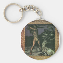 Franz von Stuck - Herkules und die Hydra Schlüsselband