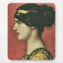 Franz von Stuck - Mary als Grieche Mousepads