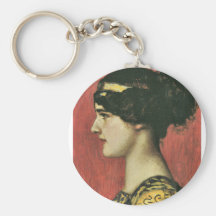 Franz von Stuck - Mary als Grieche Schlüsselanhänger