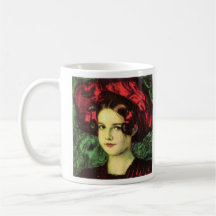 Franz von Stuck - Mary mit rotem Hut Tee Tasse