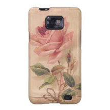 Französische viktorianische rosa Rose Samsung Galaxy S2 Hüllen
