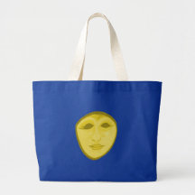 Frau Maske woman mask Tragetasche