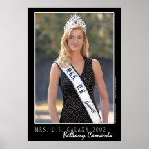 Frau U.S. Galaxy - 2 Plakate
