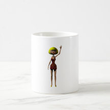 Frau woman kaffee tasse