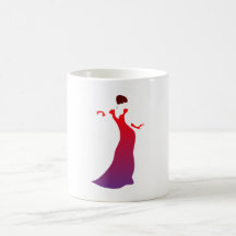 Frau woman tassen