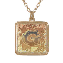 FRAZZLE-MONOGRAMM G PERSONALISIERTE HALSKETTE