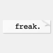 Freak Auto Aufkleber