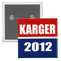 FRED KARGER 2012 BUTTONS