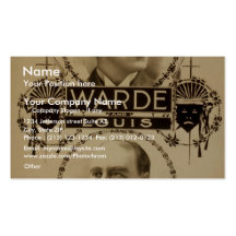 Frederick warde und Vintages Theater Louis James Visitenkarten Vorlagen