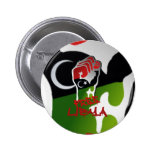 Freier Libyen-Widerstand hob Faust - Libyen-Freihe Buttons