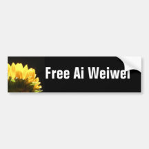 "Freies Autoaufkleber Ai Weiwei"