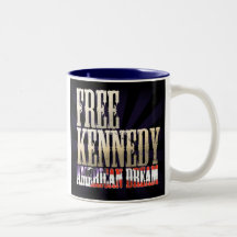 Freies Kennedy - amerikanischer Traum-Becher Teetasse