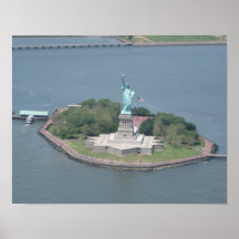 Freiheitsstatue Antennen-Plakat