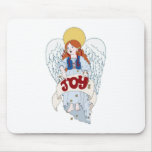 Freudiger Engel Mousepad
