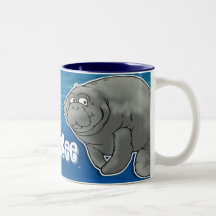 Freund-Manatis-Kaffeetasse
