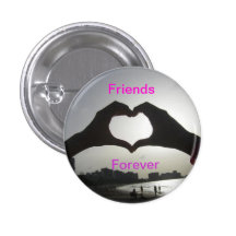 Freunde für immer anstecknadelbutton