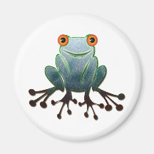 Freundlicher Frosch Magnete