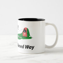 Frieden die altmodische Weise Kaffeehaferl