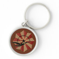 Frieden durch Handel Keychain schlüsselanhänger