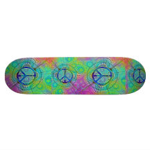 Frieden groß, Frieden groß, Frieden groß, Frieden  Skateboard Deck