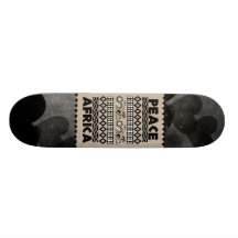 Frieden in Afrika Personalisierte Skatedecks