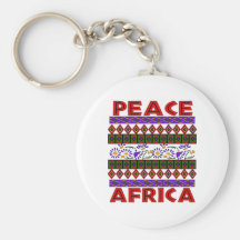 Frieden in Afrika Schlüsselanhänger