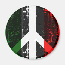 Frieden in Italien Kühlschrankmagnet