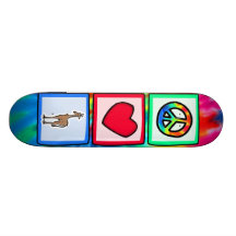 Frieden, Liebe, Giraffen Individuelles Deck