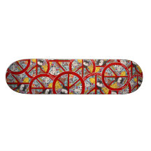 Frieden Symbol-Menschlich Personalisierte Skateboards