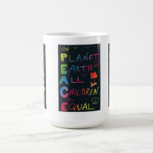 FRIEDENSbecher Kaffee Tasse