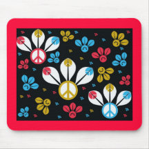 Friedensbienen Mousepad