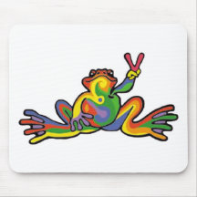 Friedensfrosch Mousepads