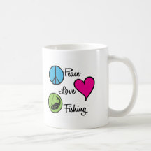 FriedensLiebe-Fische Kaffee Tasse