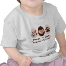 FriedensLiebe-GrenzCollies-Baby-T-Shirt