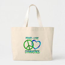 FriedensLiebe GYMNASTIK Einkaufstasche