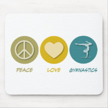 FriedensLiebe-Gymnastik Mousepads