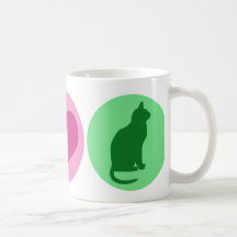 FriedensLiebe-Katzen Kaffeetasse