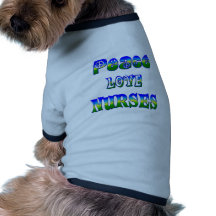 FriedensLiebe-Krankenschwestern Hund Tshirt