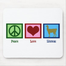FriedensLiebe-Lamas Mousepads