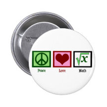 FriedensLiebe-Mathe Button