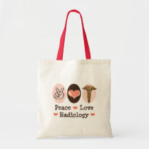 FriedensLiebe-Radiologie-Taschen-Tasche