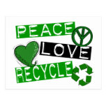 FRIEDENSLiebe RECYCELN T-Shirts 1 u. Geschenke Postkarten