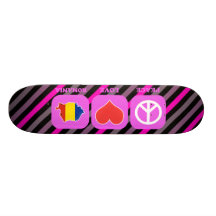 FriedensLiebe Rumänien Individuelles Skateboard