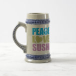 FriedensLiebe-Sushi Kaffee Tassen