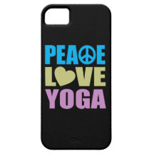 FriedensLiebe-Yoga iPhone 5 Etui