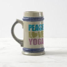 FriedensLiebe-Yoga Kaffee Tassen