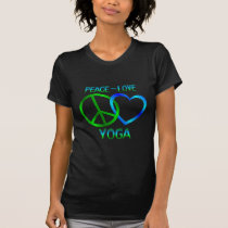 FriedensLiebe YOGA t-shirts
