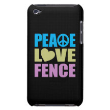FriedensLiebe-Zaun iPod Touch Case-Mate Hülle