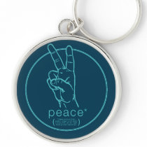 Friedenssternchen Keychain schlüsselanhänger