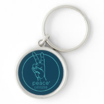 Friedenssternchen Keychain schlüsselanhänger